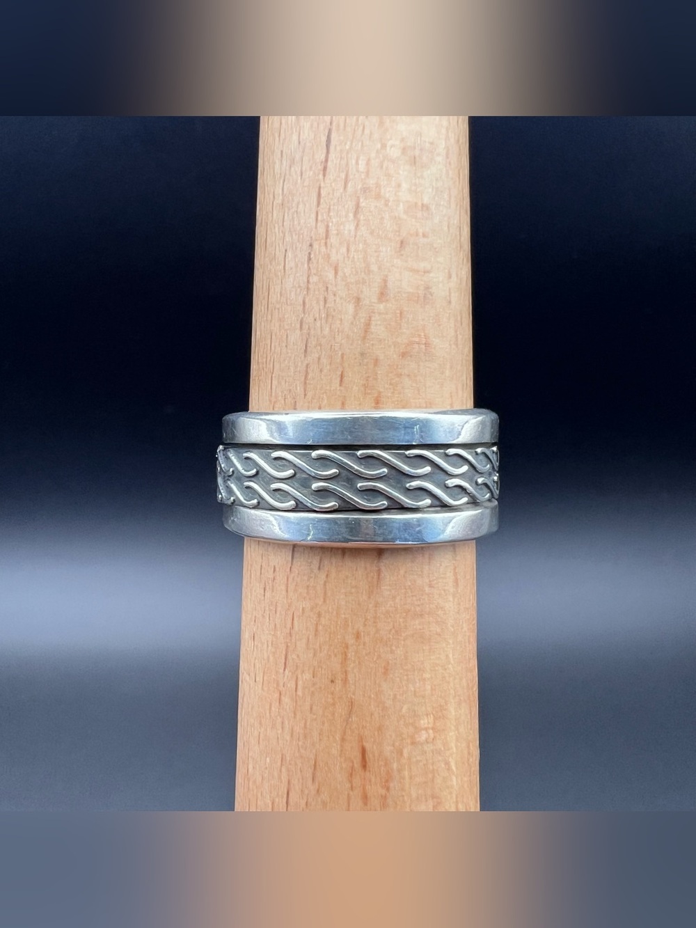 Sterling Silver Spinner Ring